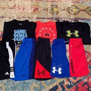 Boys under armor/nike bundle